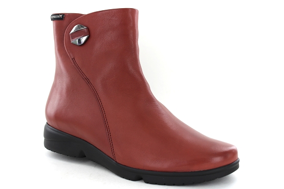 Mephisto boots bottine raine kelly cuir rouge5547201_1