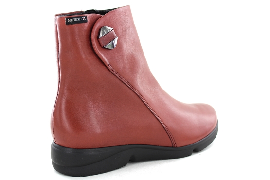 Mephisto boots bottine raine kelly cuir rouge5547201_2
