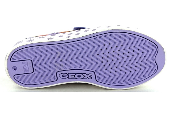 Geox baskets sneakers j1504a cuir lilas5556501_4