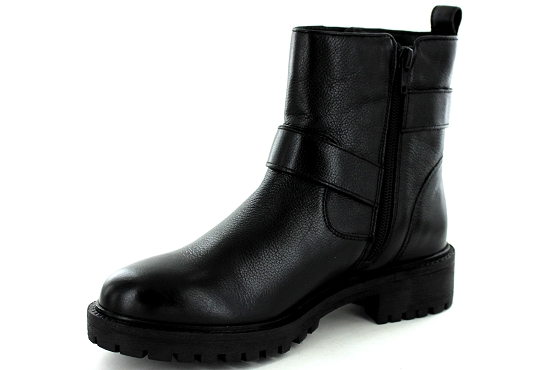 Geox boots bottine outlet d94fta cuir noir5564701_3