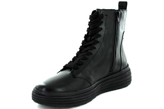 Geox boots bottine outlet d94fda cuir noir5564801_3