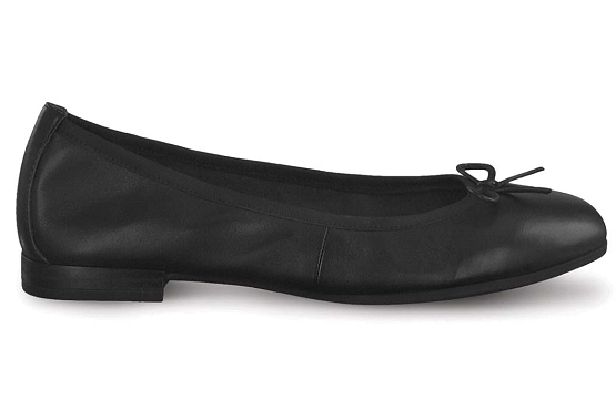 Tamaris ballerines 22116.28.001 cuir noir5565901_2