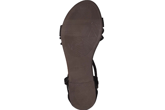 Tamaris sandales nu pieds 28043.28.001 cuir noir5569301_4