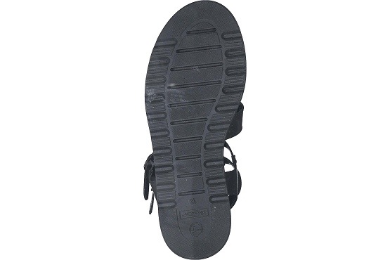 Tamaris sandales nu pieds 28264.28.001 cuir noir5571301_4