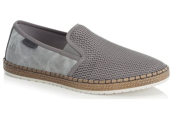 Rieker mocassins b5265.43 gris5574001_1