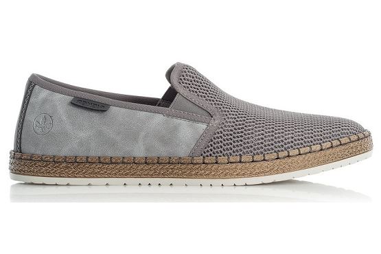 Rieker mocassins b5265.43 gris5574001_3