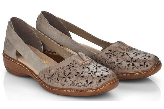 Rieker ballerines 41356.64 gris5575101_5