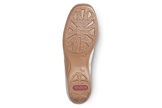 Rieker ballerines 41385.60 cuir beige5575301_6