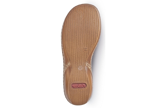 Rieker sandales nu pieds 628g5.80 cuir blanc5579101_6
