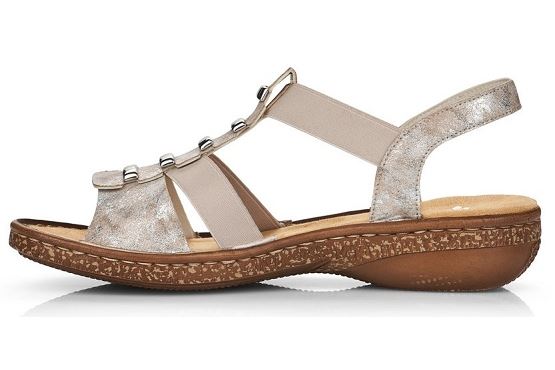 Rieker sandales nu pieds 62850.90 cuir rose5579401_2