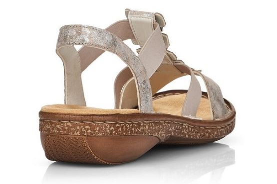 Rieker sandales nu pieds 62850.90 cuir rose5579401_4