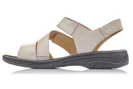 Rieker sandales nu pieds 64573.62 cuir beige5579901_2