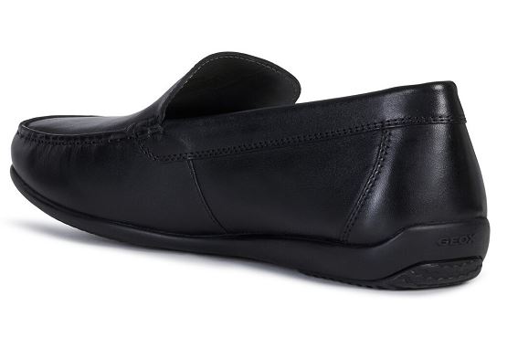 Geox mocassins u020wa 00043 cuir noir5582801_3