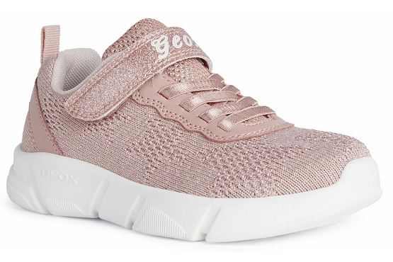 Geox baskets sneakers j25dld 07qbc rose5586101_1