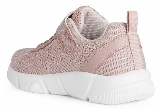 Geox baskets sneakers j25dld 07qbc rose5586101_3