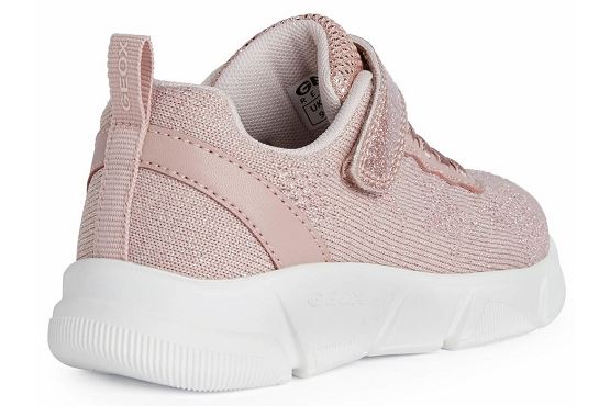 Geox baskets sneakers j25dld 07qbc rose5586101_4