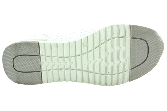 Caprice baskets sneakers 24700.28 163 tissu blanc5590101_4