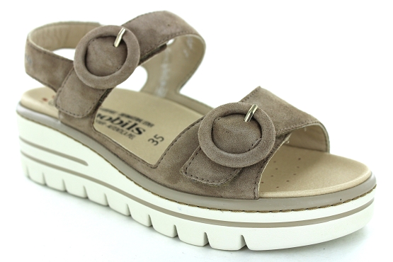 Mephisto sandales nu pieds clara cuir taupe5590401_1