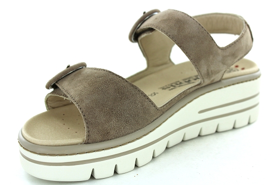Mephisto sandales nu pieds clara cuir taupe5590401_3