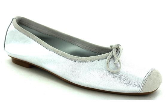 Reqins ballerines tt.00050 harmony eclat cuir argent5594401_1