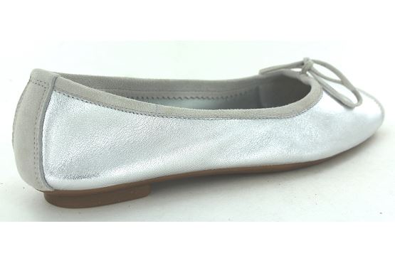 Reqins ballerines tt.00050 harmony eclat cuir argent5594401_2