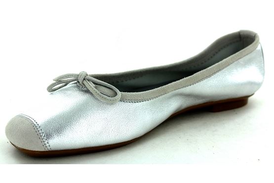 Reqins ballerines tt.00050 harmony eclat cuir argent5594401_3