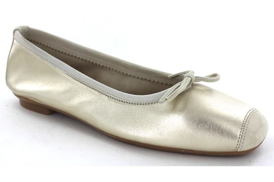 Reqins ballerines tt.00050 harmony eclat cuir platine5594501_1