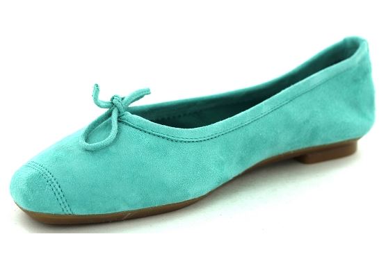 Reqins ballerines tt.00051 harmony velours aqua5594601_3