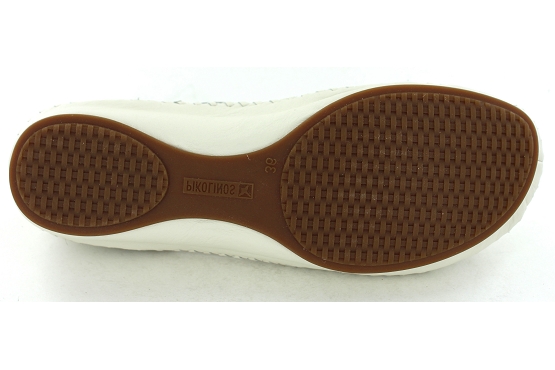 Pikolinos sandales nu pieds 655.0858 nata cuir blanc5596301_4
