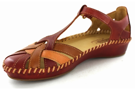Pikolinos sandales nu pieds 655.0732c5 sandia cuir sandia5596401_3