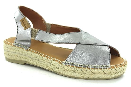 Toni pons corde espadrille elda acier5601401_1