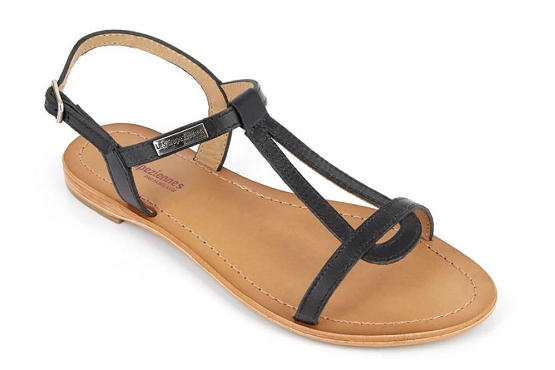 Les tropeziennes sandales nu pieds hamess c19010 noir5607401_1