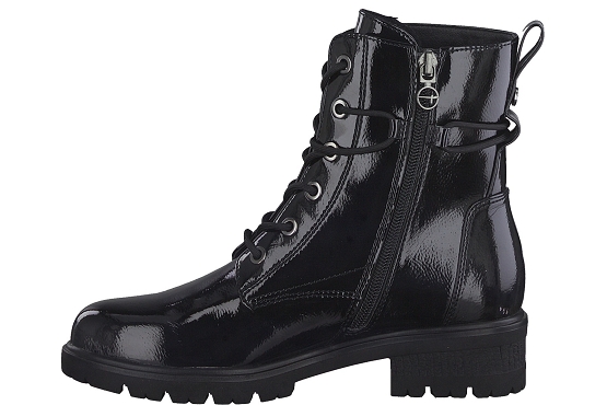 Tamaris boots bottine 25280.29.018 vernis noir5616901_2