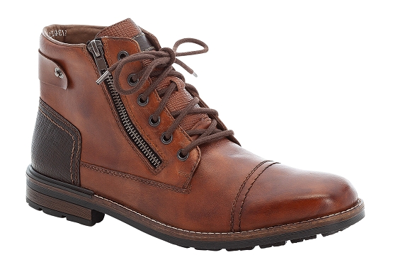 Rieker bottines boots f1340.22 cuir peanut5622601_1