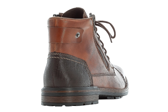 Rieker bottines boots f1340.22 cuir peanut5622601_4