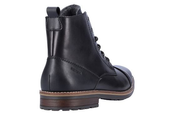 Rieker bottines boots 33205.00 cuir noir5622701_4