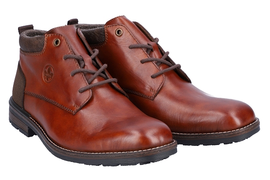 Rieker bottines boots b1301.24 cuir peanut5623101_5