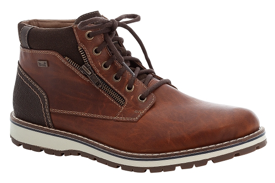 Rieker bottines boots 38433.24 cuir marron5623601_1