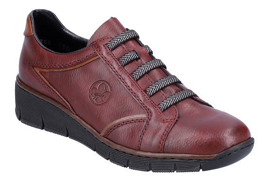 Rieker mocassins 53756.35 bordeaux5625101_1