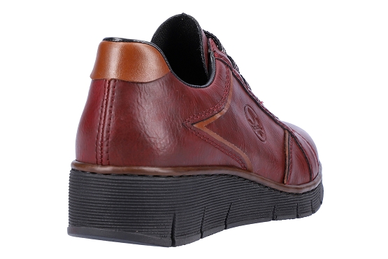 Rieker mocassins 53756.35 bordeaux5625101_4