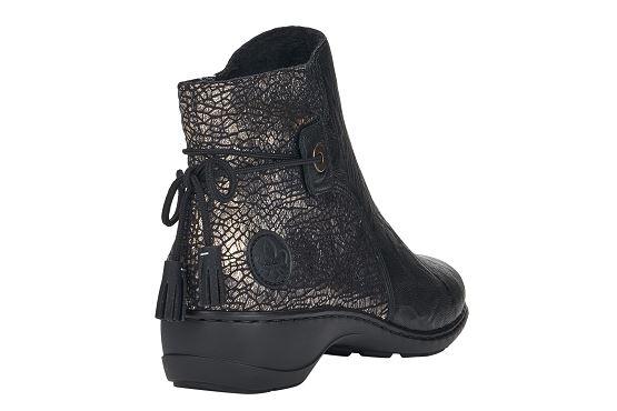 Rieker boots bottine 78363.00 noir5628401_4