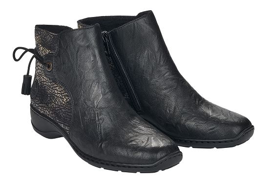 Rieker boots bottine 78363.00 noir5628401_5