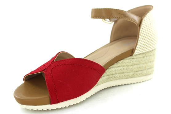 Geox sandales nu pieds d15hhd outlet cuir rouge5632901_3