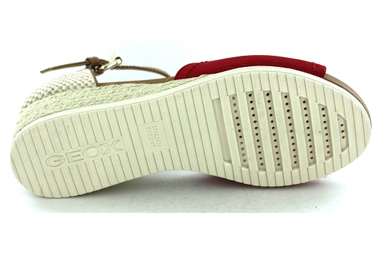 Geox sandales nu pieds d15hhd outlet cuir rouge5632901_4