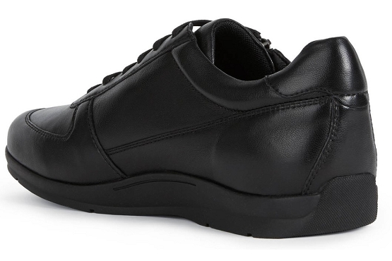 Geox baskets sneakers u267vc cuir noir5633901_3