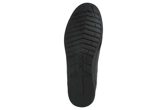 Geox baskets sneakers u254ga cuir noir5634001_5