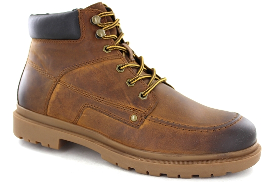 Geox bottines boots u26ddd cuir marron5634201_1