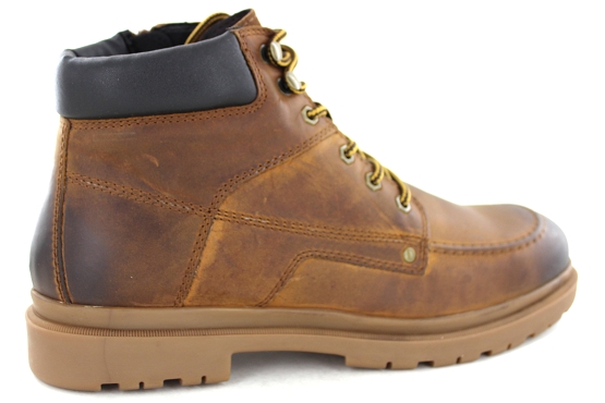 Geox bottines boots u26ddd cuir marron5634201_2