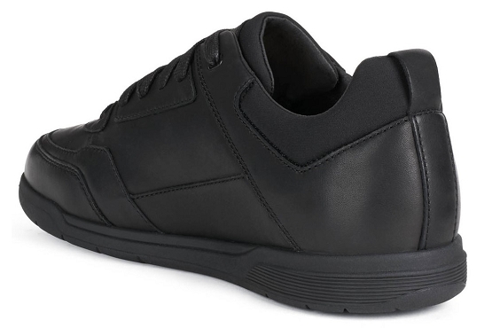 Geox baskets sneakers u16cwa cuir noir5634301_3