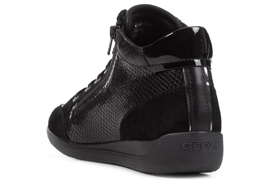 Geox baskets sneakers d2668b cuir noir5634801_3